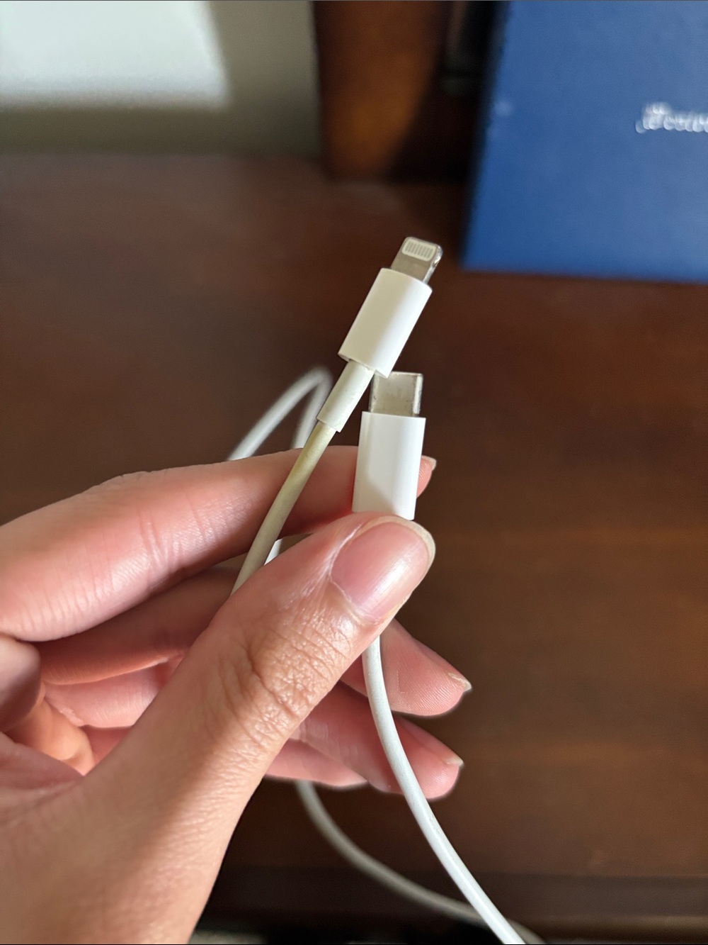 Apple White Lightning to USB‑C Cable